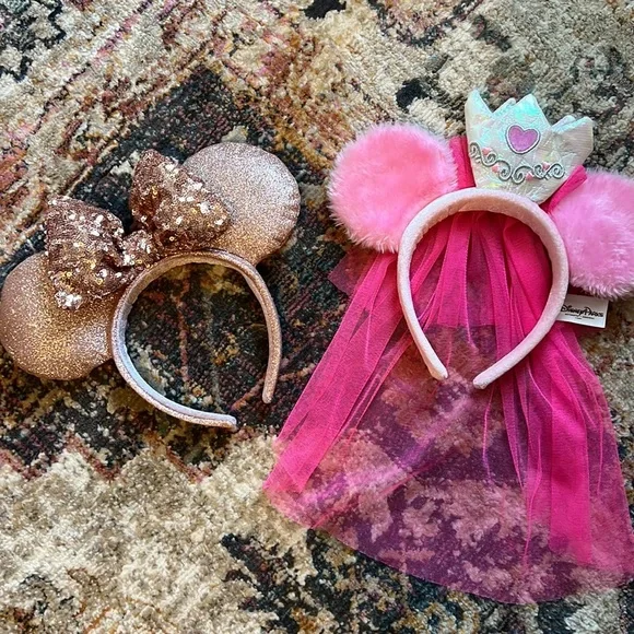 Disney | Accessories | Disney Minnie Ears Bundle | Poshmark display picture 1
